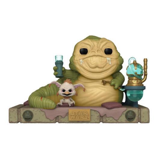 Funko Pop! Star Wars ROTJ 40th Anniversary Jabba the Hutt & Salacious B. Crumb Figure #611