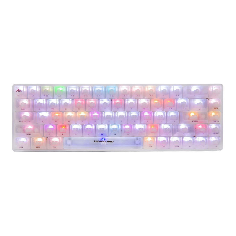 Higround OPAL Base 65 Keyboard White Flame SwitchHiground OPAL Base 65 ...