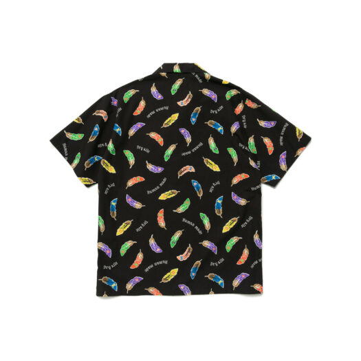 Human Made Feather Aloha Shirt Black