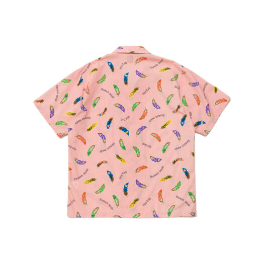 Human Made Feather Aloha Shirt Pink
