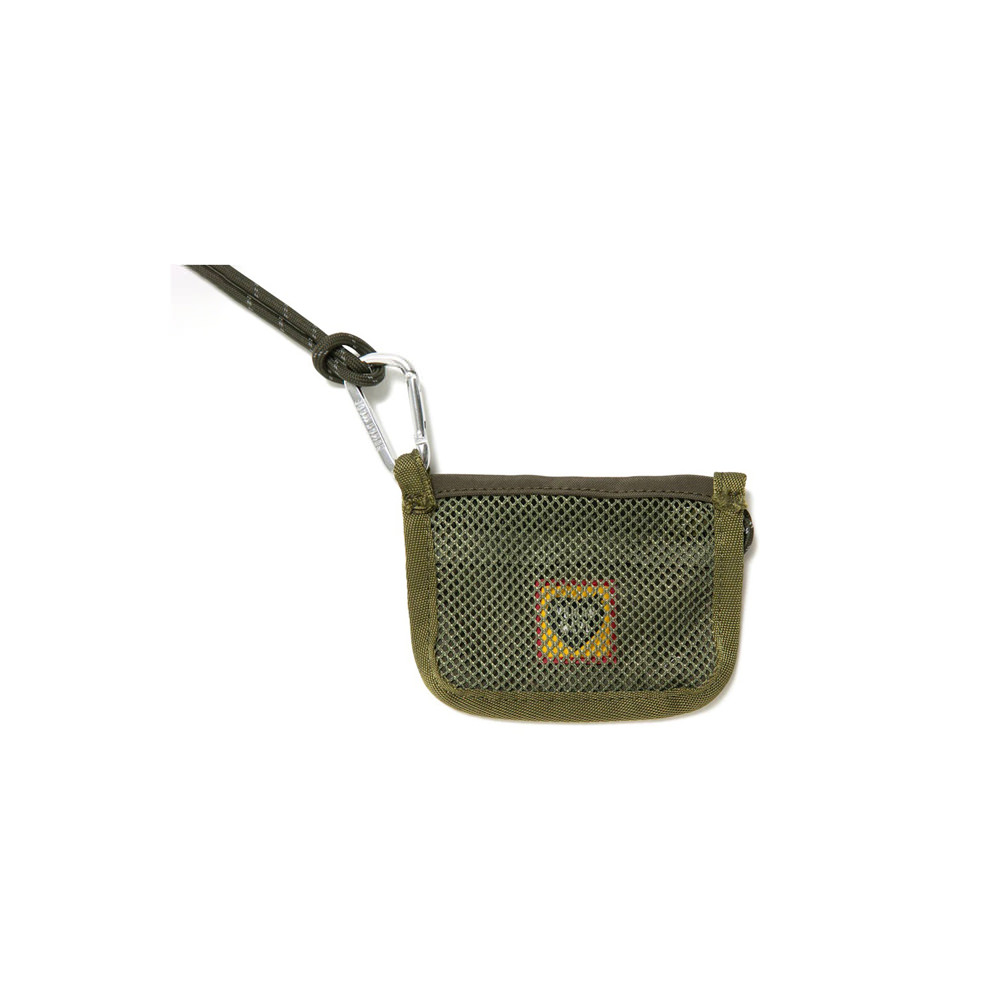 Human Made Nylon Card Case Olivedrab