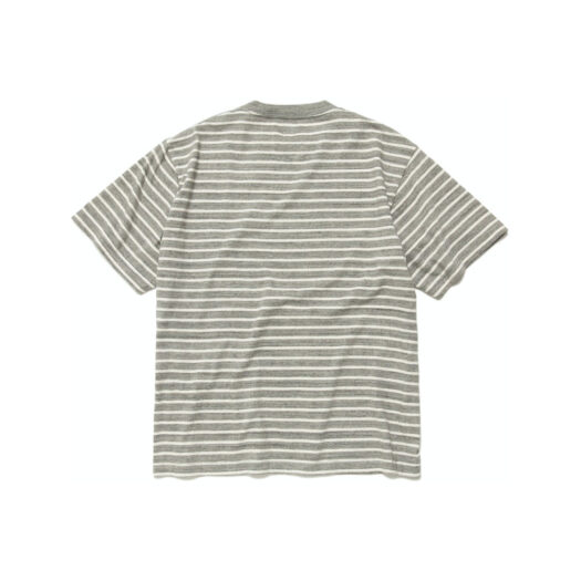Human Made Striped Heart T-Shirt Grey