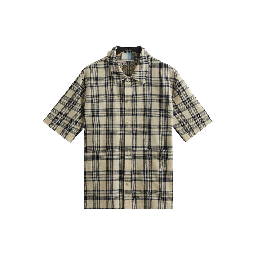 Kith Boxy Collared Overshirt Nocturnal