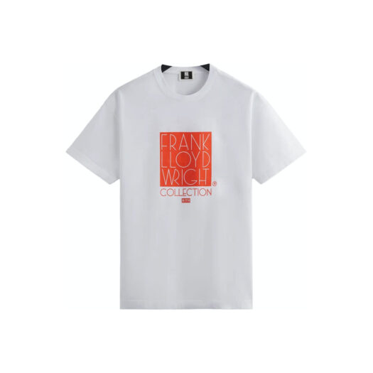 Kith Frank Lloyd Wright Foundation Logo Tee White