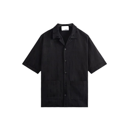 Kith Jacquard Faille Reade Shirt Black