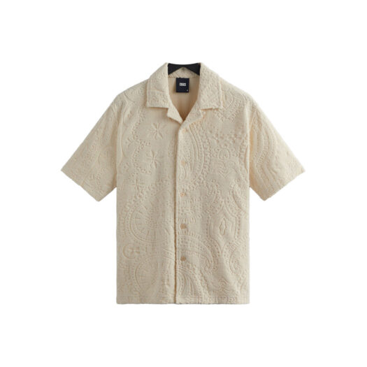 Kith Thompson Camp Collar Shirt Sandrift