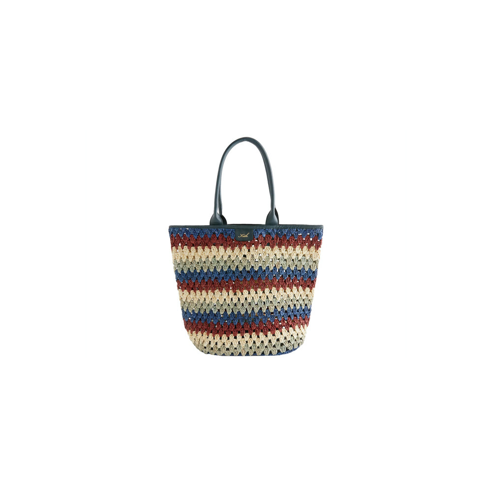 Kith Women's Haven Multi Raffia Crochet Tote Pebble