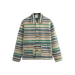 Kith Woven Stripe Coaches Jacket Current