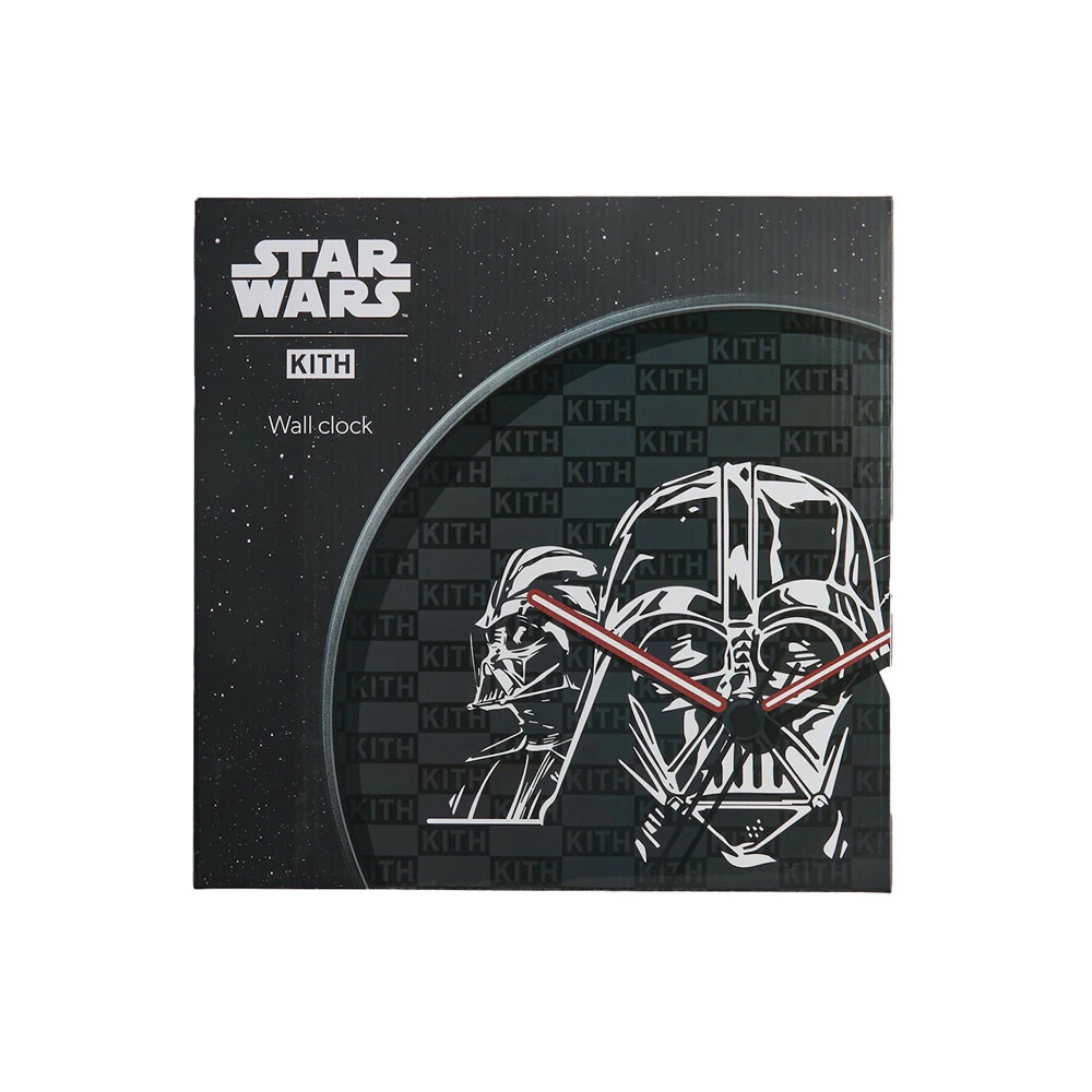 Kith x STAR WARS Darth Vader Wall Clock Black