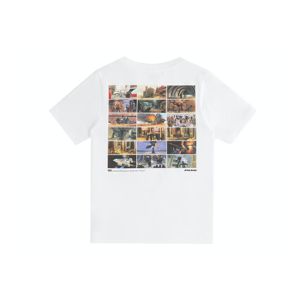 Kith x STAR WARS Kids Concept Tee WhiteKith x STAR WARS Kids