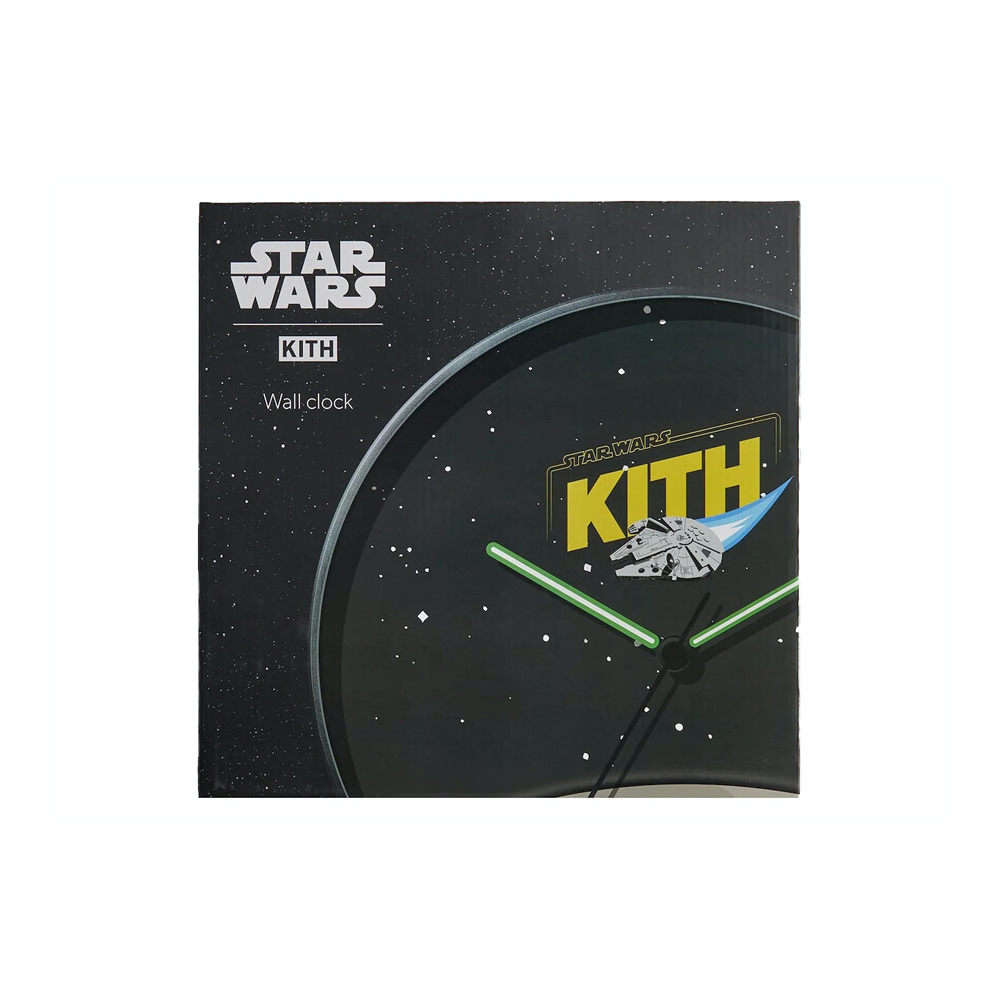 Kith x STAR WARS Millennium Falcon Ship Wall Clock BlackKith x STAR ...