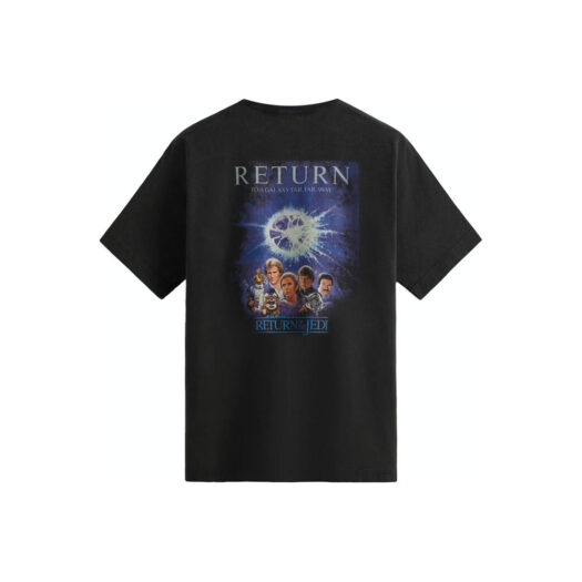 Kith x STAR WARS Return Of The Jedi Poster Vintage Tee Black PH
