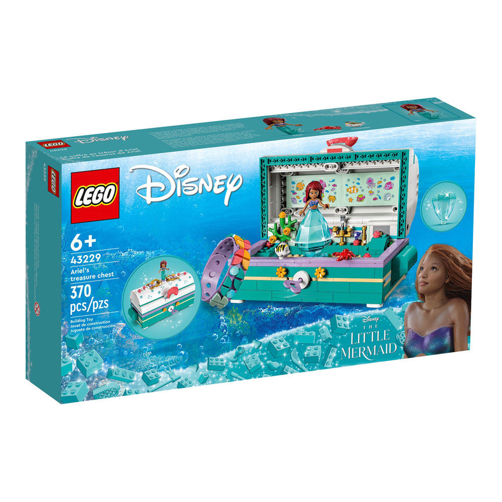 LEGO Disney Ariel’s Treasure Chest Set 43229LEGO Disney Ariel's ...