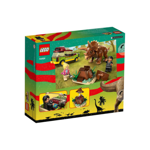 LEGO Jurassic Park 10th Anniversary Triceratops Research Set 76959