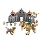 LEGO Jurassic Park 10th Anniversary Visitor Center: T. rex & Raptor Attack Set 76961