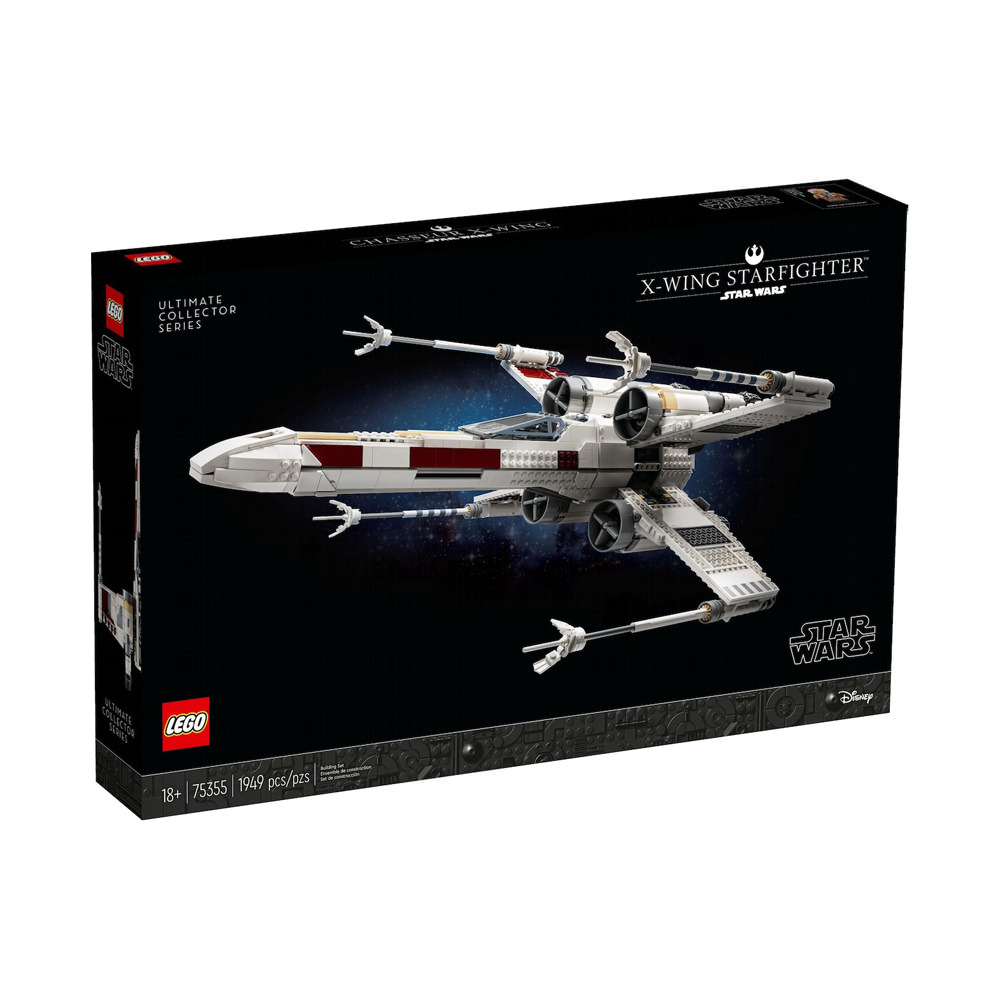 LEGO Star Wars Ultimate Collector Series X Wing Starfighter Set 75355LEGO Star Wars Ultimate Collector Series X Wing Starfighter Set 75355 OFour