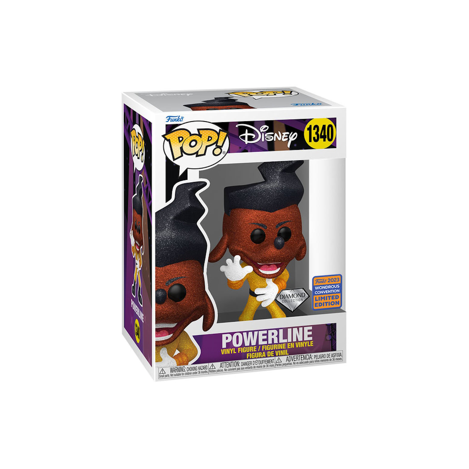 Loungefly Disney Powerline Eye to Eye GITD MiniBackpack and Funko Pop
