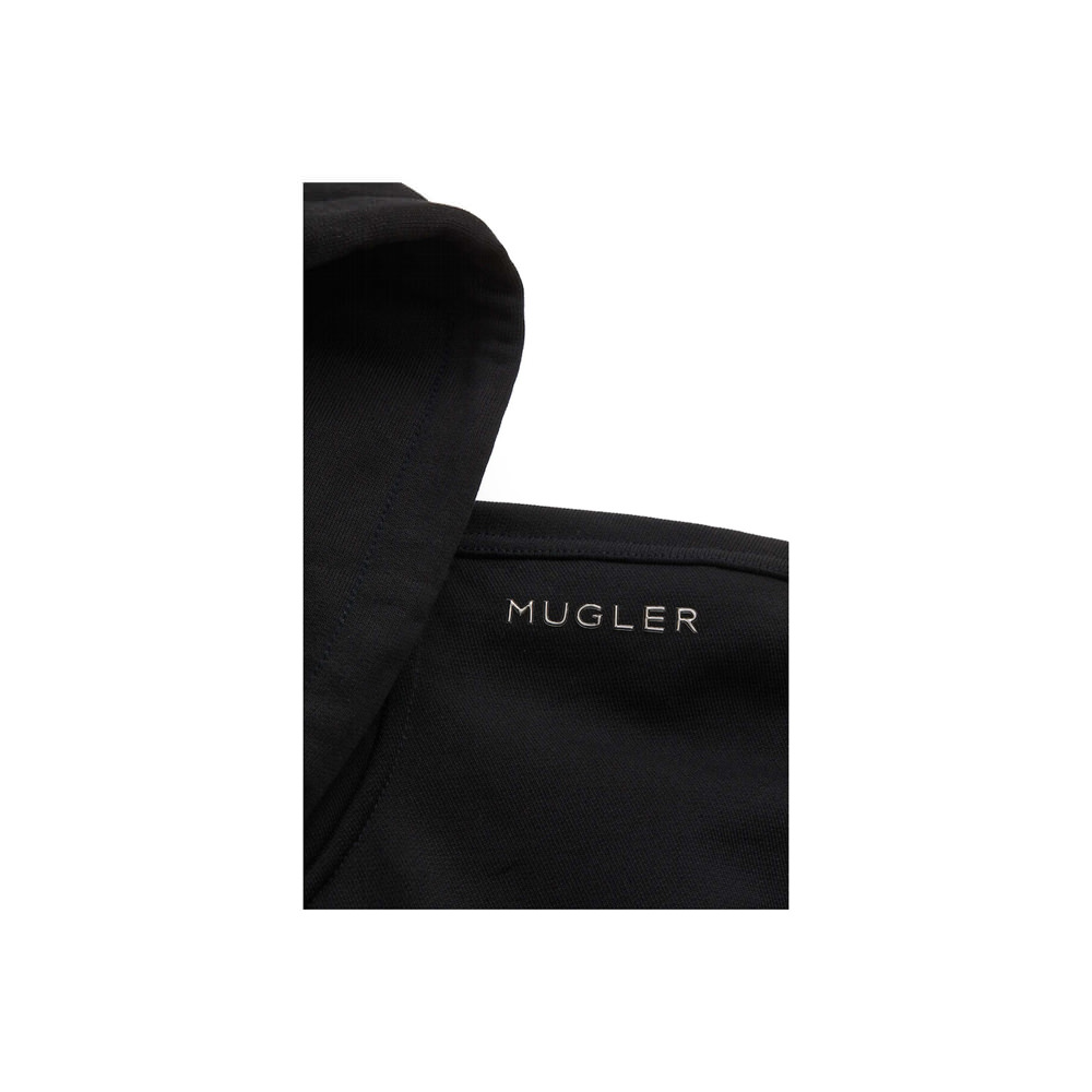 Mugler H&M Corset-Waist Hooded Jacket (Mens) BlackMugler H&M Corset-Waist  Hooded Jacket (Mens) Black - OFour