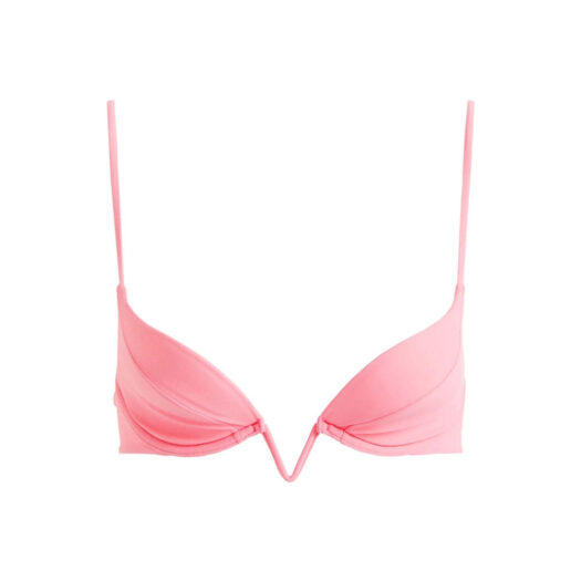 Mugler H&M Padded Bikini Top Pink