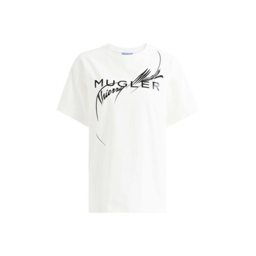 Mugler H&M Printed T-shirt White