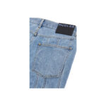 Mugler H&M Spiral-Panel Jeans (Mens) Light Denim Blue/Black