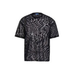 Mugler H&M Swirling Star Mesh T-shirt Black