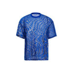 Mugler H&M Swirling Star Mesh T-shirt Klein Blue