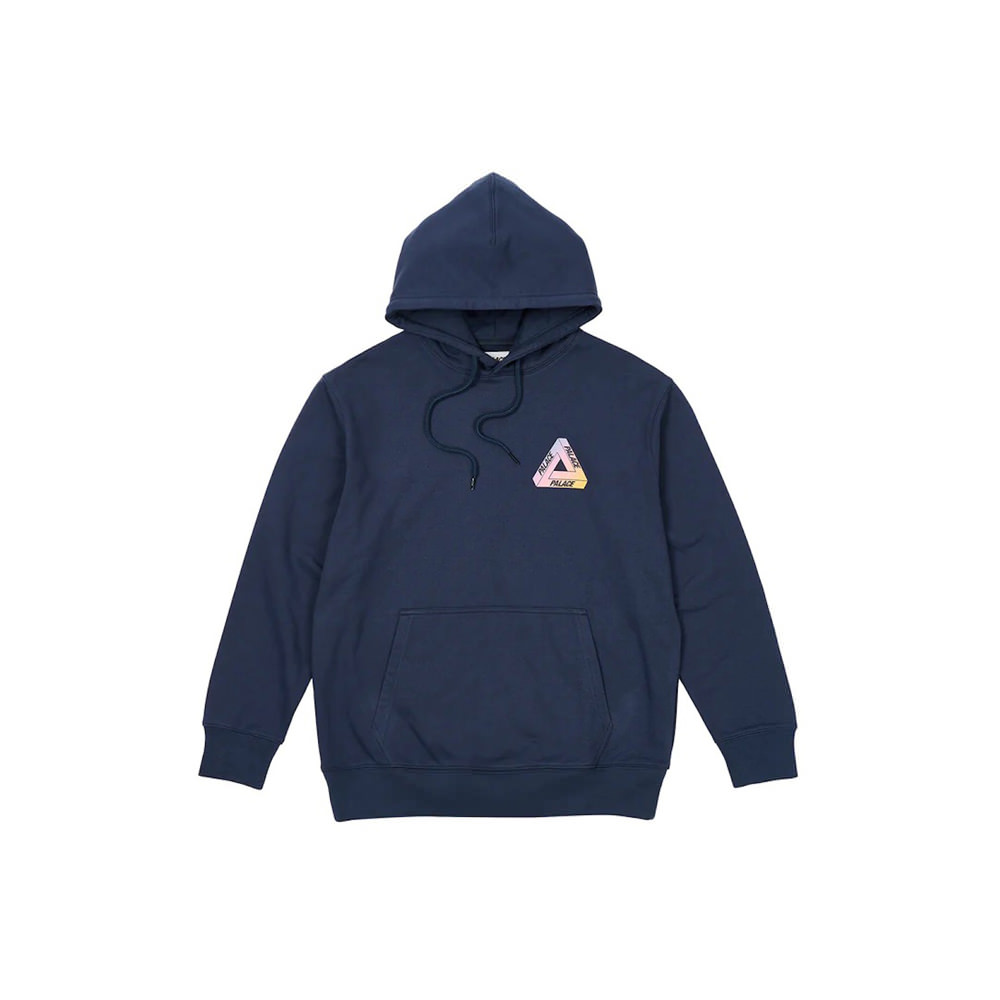 Palace Ombre Tri-Ferg Hood Navy