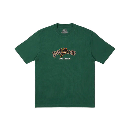 Palace x Spitfire P-Head T-Shirt Green