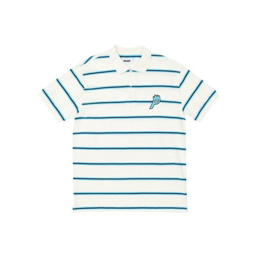 Palace x Spitfire Polo White