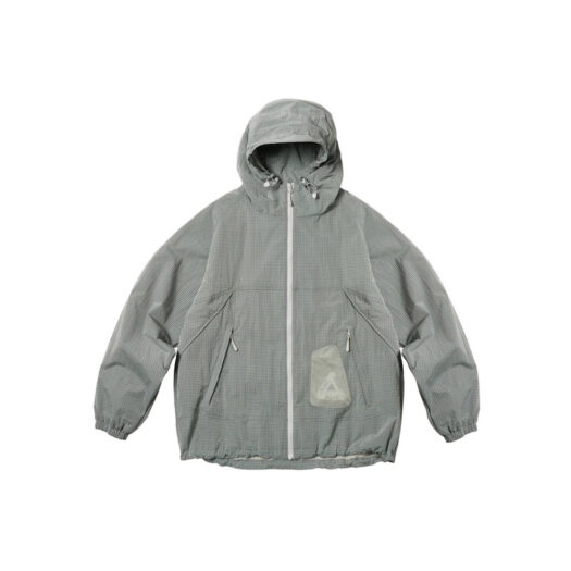 Palace Y-Ripstop Shell Jacket Steel Grey