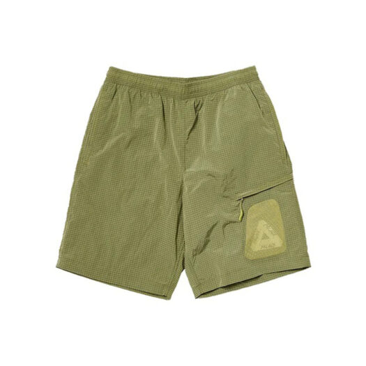 Palace Y-Ripstop Shell Short Lime