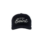 Saint Mxxxxxx Secret Saint Corduroy Cap Black