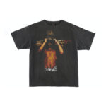 Saint Mxxxxxx We Live Hell T-Shirt Vintage Black
