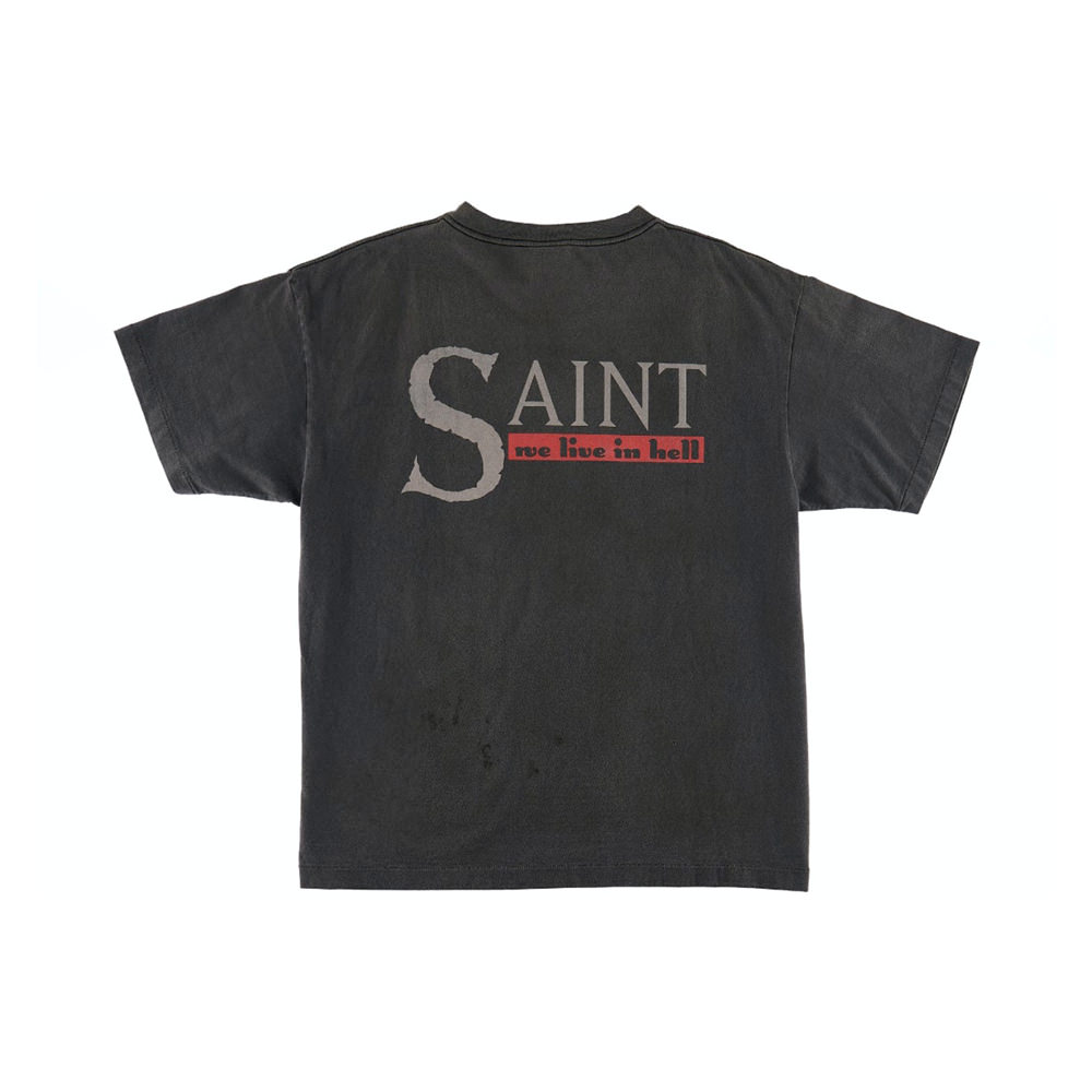 Neighborhood x Saint Mxxxxxx STHD S/S T-Shirt Vintage Black