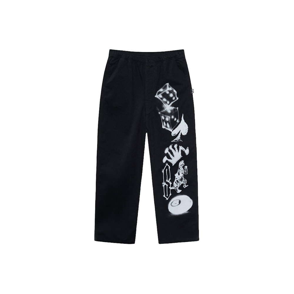 オールノット Stussy Airbrush Icon Beach Pant Black - crumiller.com