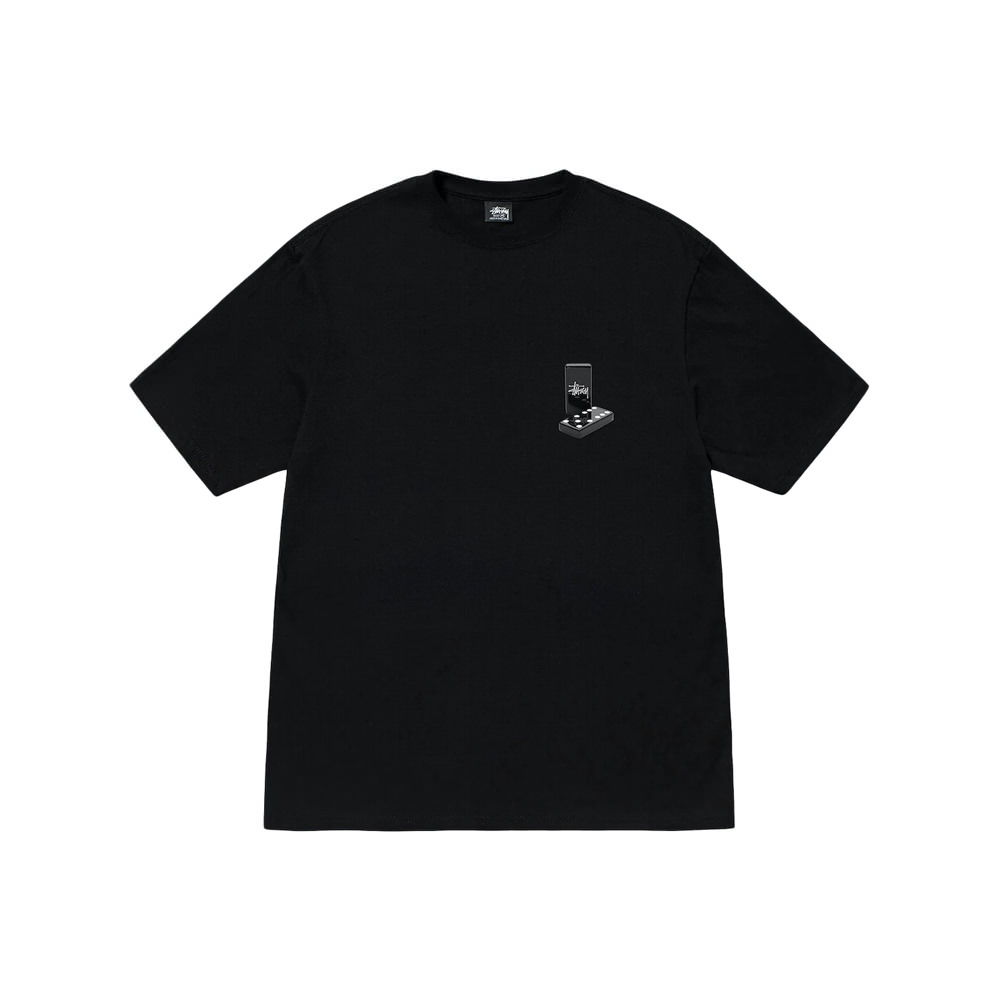 Stussy Dominos Tee BlackStussy Dominos Tee Black - OFour