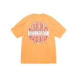 Stussy Our Legacy Dot Pigment Dyed Tee Apricot