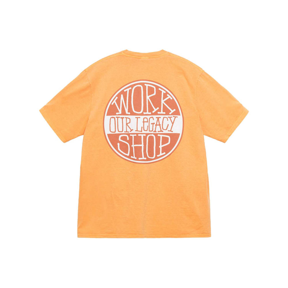 Stussy Our Legacy Dot Pigment Dyed Tee Apricot