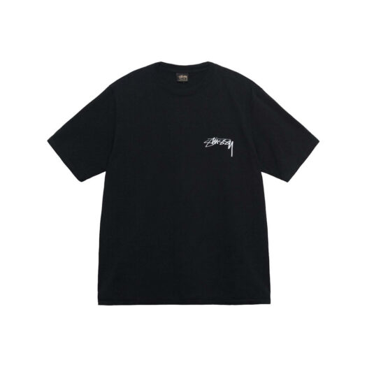 Stussy Our Legacy Dot Pigment Dyed Tee Black