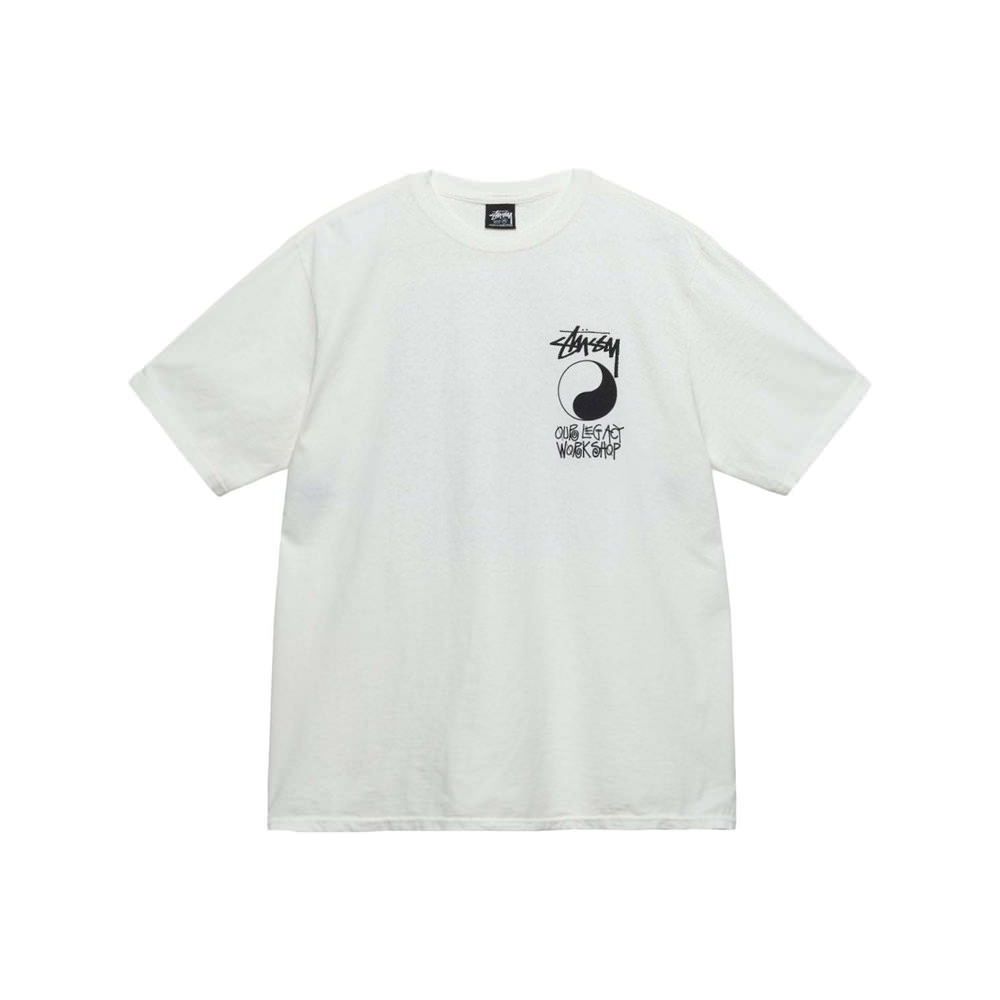 Stussy Our Legacy Frame Pigment Dyed Tee Natural