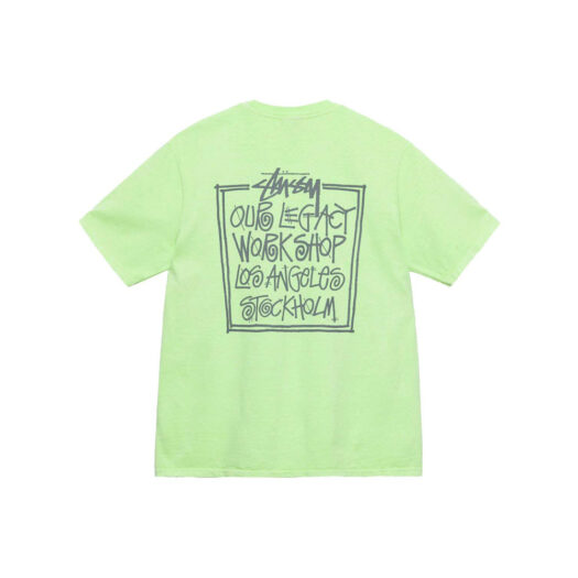 Stussy Our Legacy Frame Pigment Dyed Tee Paradise