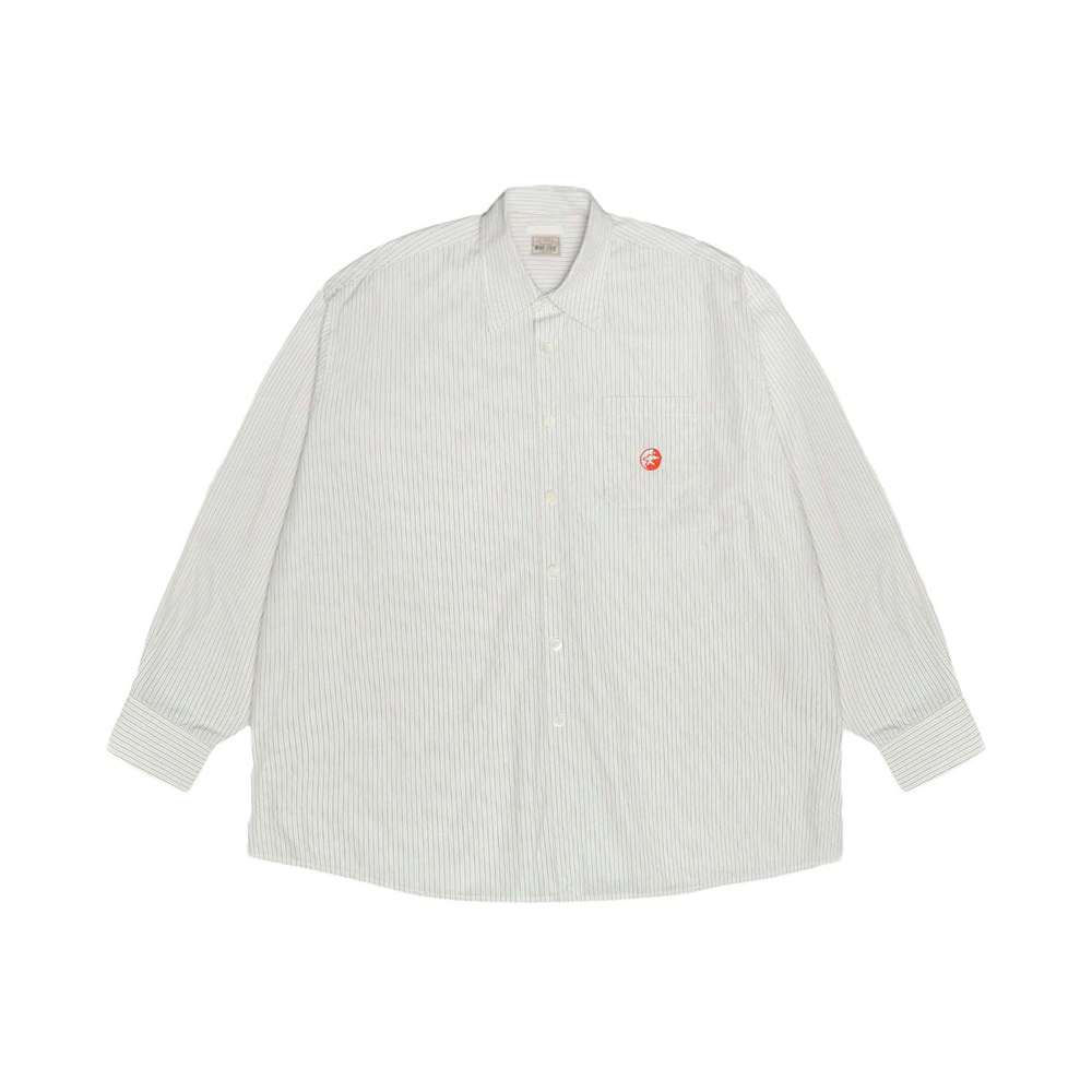 Stussy Our Legacy Work Shop Borrowed Shirt WhiteStussy Our Legacy