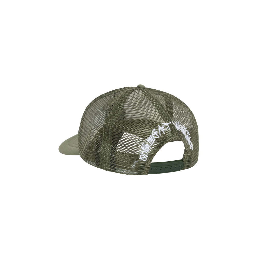 Stussy Our Legacy Work Shop Trucker Hat Olive