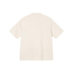 Stussy Perforated Swirl Knit Shirt Natural