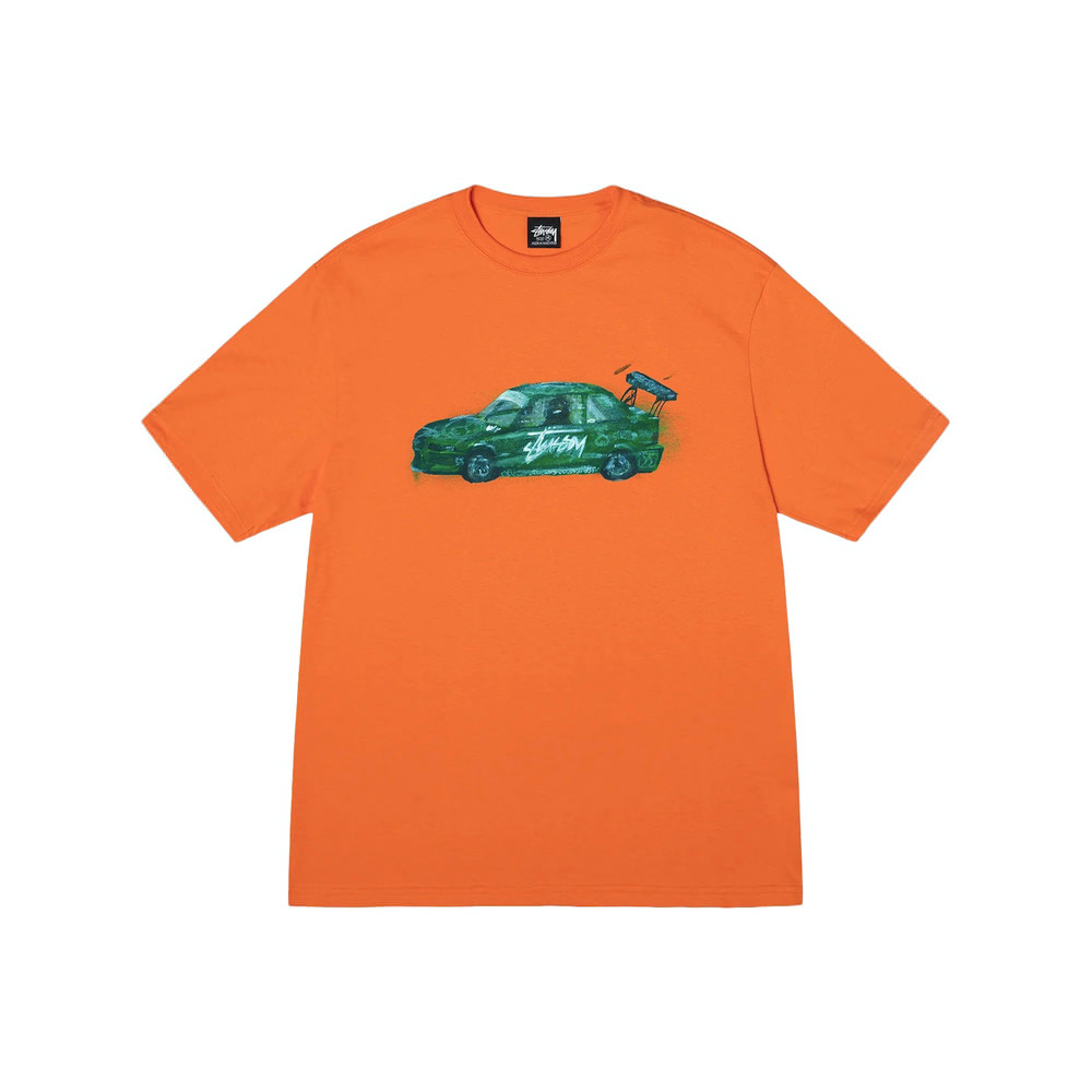 Stussy Racecar Tee CoralStussy Racecar Tee Coral - OFour