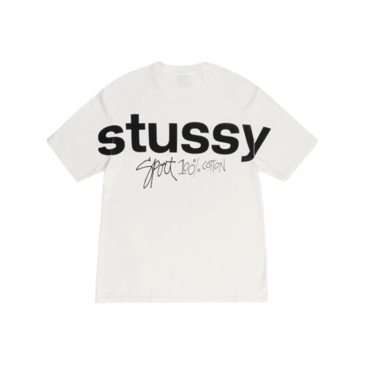 Stussy Sport 100% Pigment Dyed Tee Natural