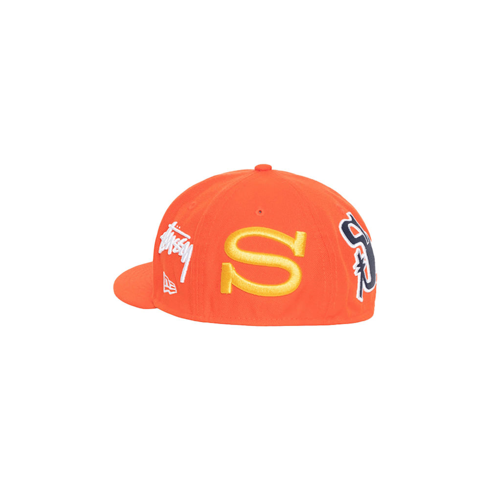 Stussy SS New Era Cap Orange