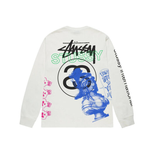 Stussy Test Strike Pigment Dyed LS Tee Natural