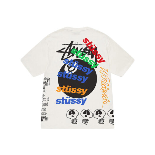 Stussy Test Strike Pigment Dyed Tee Natural